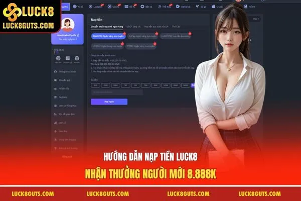 nạp tiền luck8